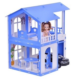 Купить Домик для кукол Алиса Krasatoys 000281 в интернет-магазине Детский Крым