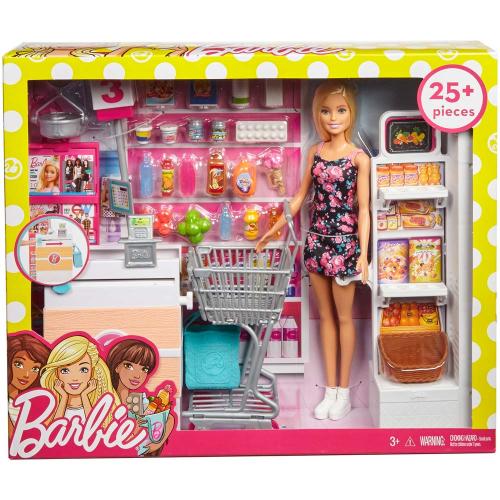 Игровой набор Супермаркет Barbie Mattel FRP01 фото 7