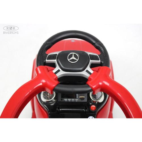 Детский толокар Mercedes-Benz GL63 RiverToys А888АА-Н красный фото 5