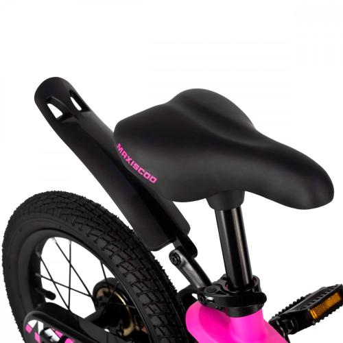 Велосипед детский Maxiscoo Space Стандарт Плюс 14'' 2024 Maxitoys MSC-S1432 ультра розовый фото 4