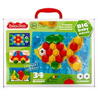 Мозаика для самых маленьких Baby Toys 34 элемента Десятое Королевство 02516