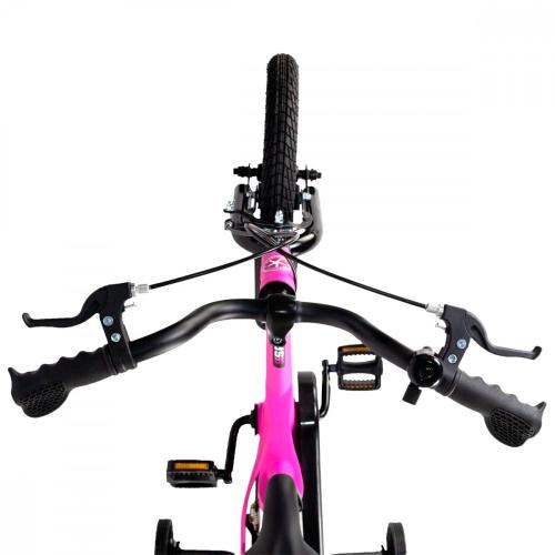 Велосипед детский Maxiscoo Space Стандарт Плюс 14'' 2024 Maxitoys MSC-S1432 ультра розовый фото 3