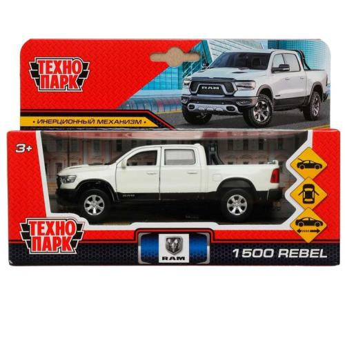 Автомобиль игрушечный Dodge Ram 1500 Rebel Технопарк RAM1500-13-WH фото 4