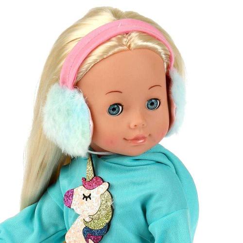 Интерактивная кукла Полина 40 см Карапуз Y40D-POLI08-GIRL-22-RU фото 3