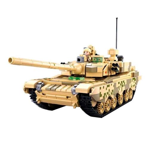 Конструктор Модельки Танк Тип 99А 893 детали Sluban M38-B0790