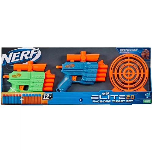 Набор бластеров Nerf Face Off Target Set Elite 2 Hasbro F8273 фото 2