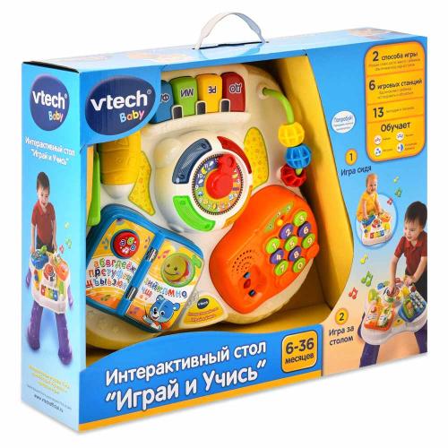 Интерактивный стол Играй и Учись Vtech 80-148026 фото 8