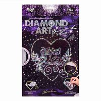 Набор Diamond Art Совы на ветке Danko Toys DAR-01-03