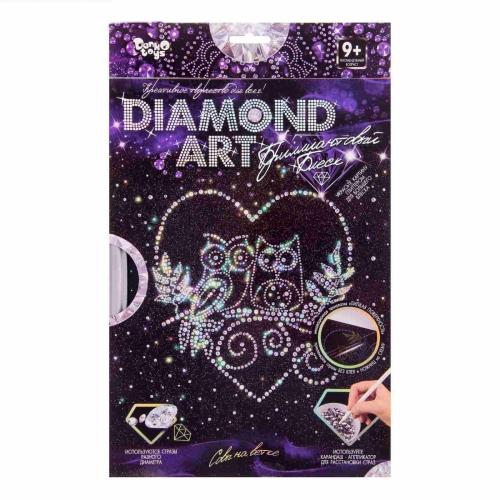 Набор Diamond Art Совы на ветке Danko Toys DAR-01-03