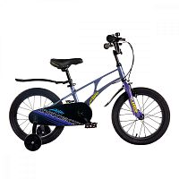 Велосипед детский Maxiscoo Air Стандарт 16'' 2024 Maxitoys MSC-A1635 синий карбон