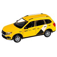 Машинка коллекционная Lada Granta Cross Яндекс Такси Автопанорама JB1251347