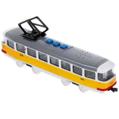 Модель Трамвай инерционный Технодрайв TRAMOLD-22PL-WHYE фото 2