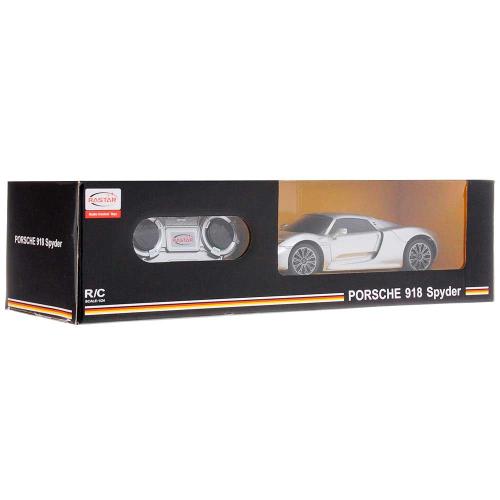 Машинка на радиоуправлении Porsche 918 Spyder Rastar 71400S фото 4