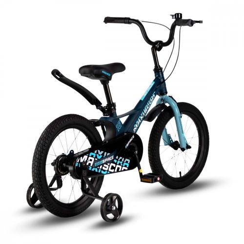 Велосипед детский Maxiscoo Space Стандарт 16'' 2024 Maxitoys MSC-S1631 ультрамарин матовый фото 2